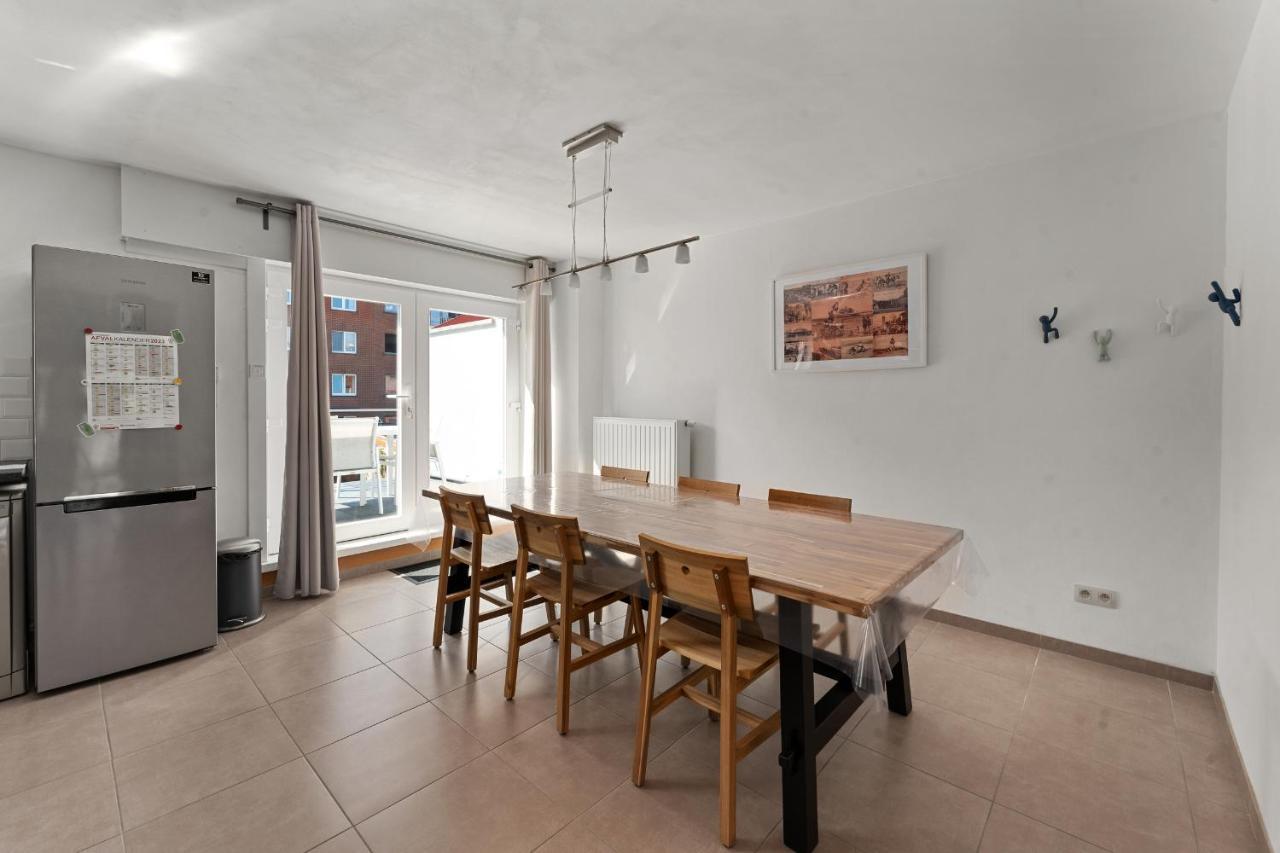 Ruime Woning 10P Met Zonnige Tuin & Nabij Strand Blankenberge Buitenkant foto