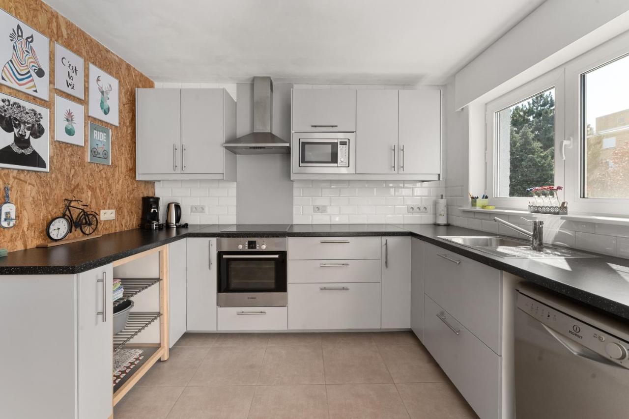 Ruime Woning 10P Met Zonnige Tuin & Nabij Strand Blankenberge Buitenkant foto