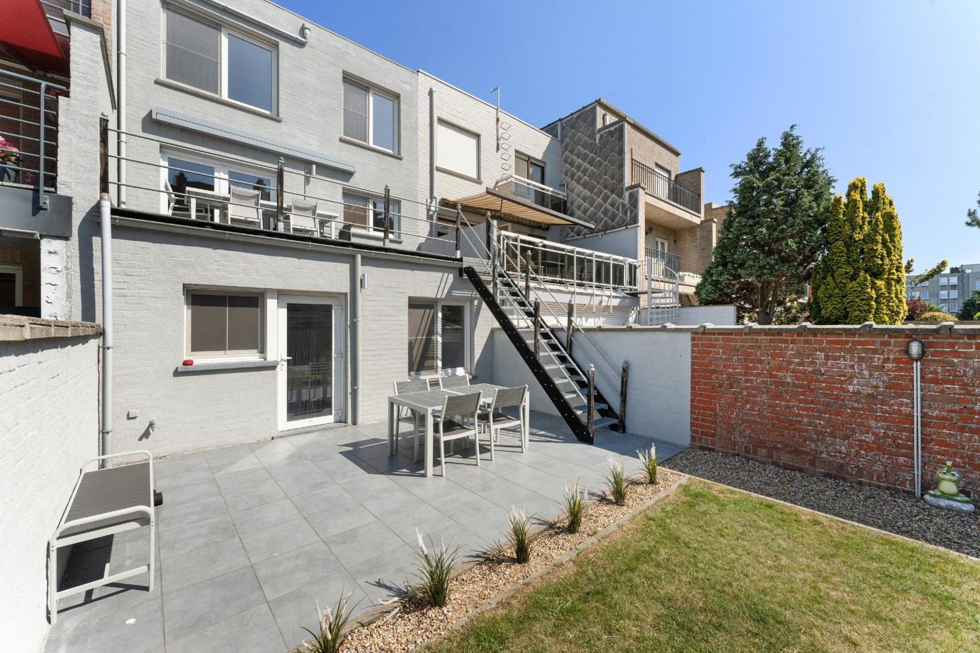 Ruime Woning 10P Met Zonnige Tuin & Nabij Strand Blankenberge Buitenkant foto